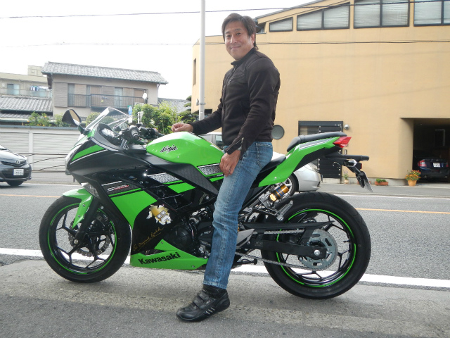 NINJA 250 Ninja250用オーリンズリアショック: M's Factory WebLog