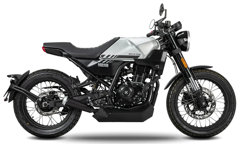 BRIXTON Crossfire125 | カラー：ビュレットシルバー