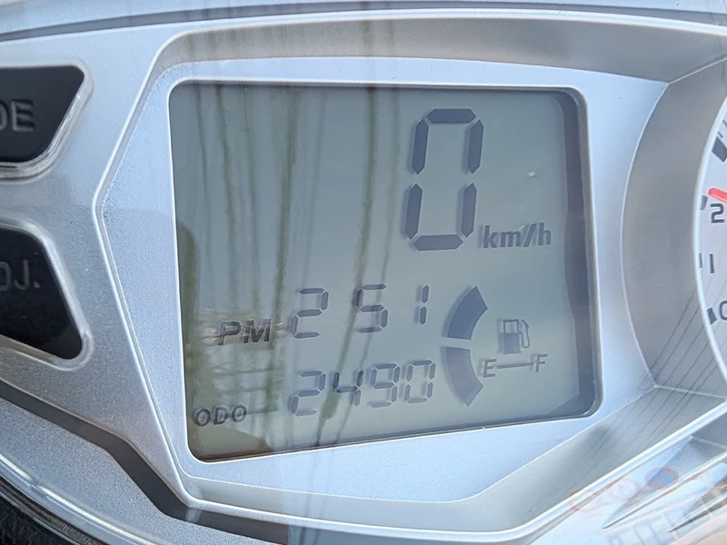 走行距離は2490kmと少ないです。