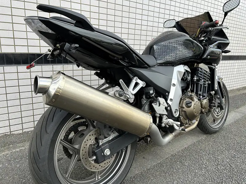 初心者にも扱いやすいバイクです。